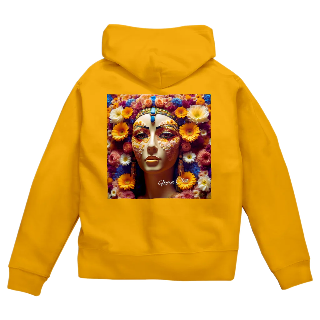 お花屋SUNのFlora Cleo「フローラ・クレオ」 Zip Hoodie