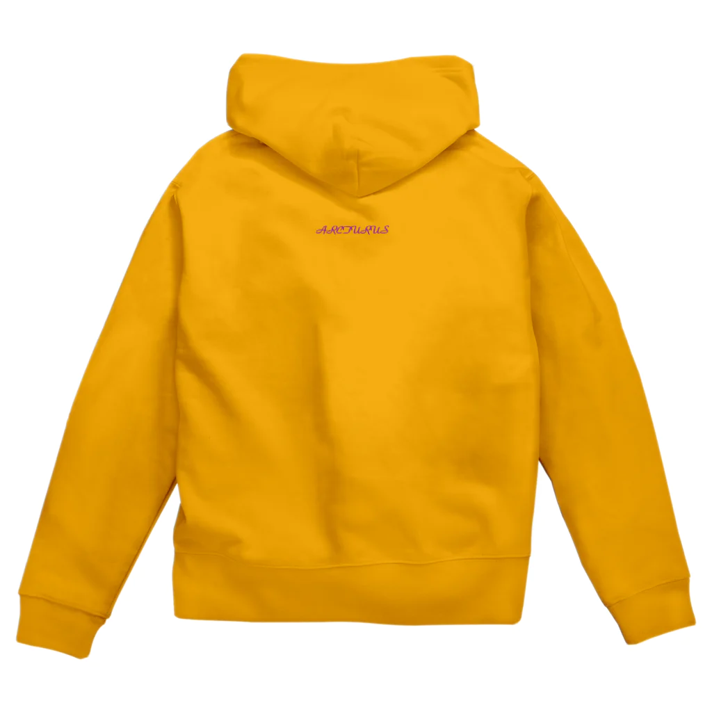 necomurasakiのちっちゃな体におっきな魂 Zip Hoodie