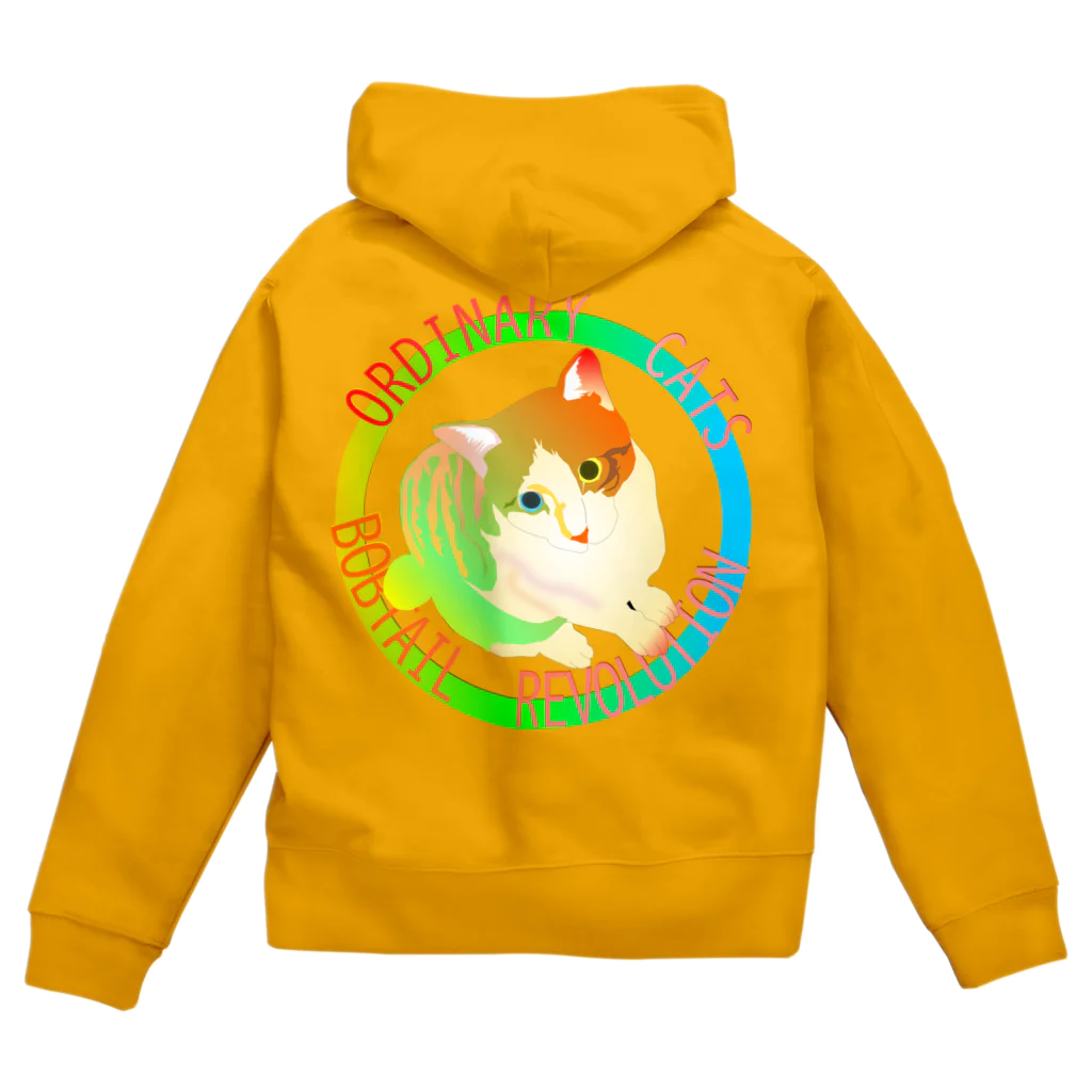 『NG （Niche・Gate）』ニッチゲート-- IN SUZURIのOrdinary Cats03h.t.(春) Zip Hoodie