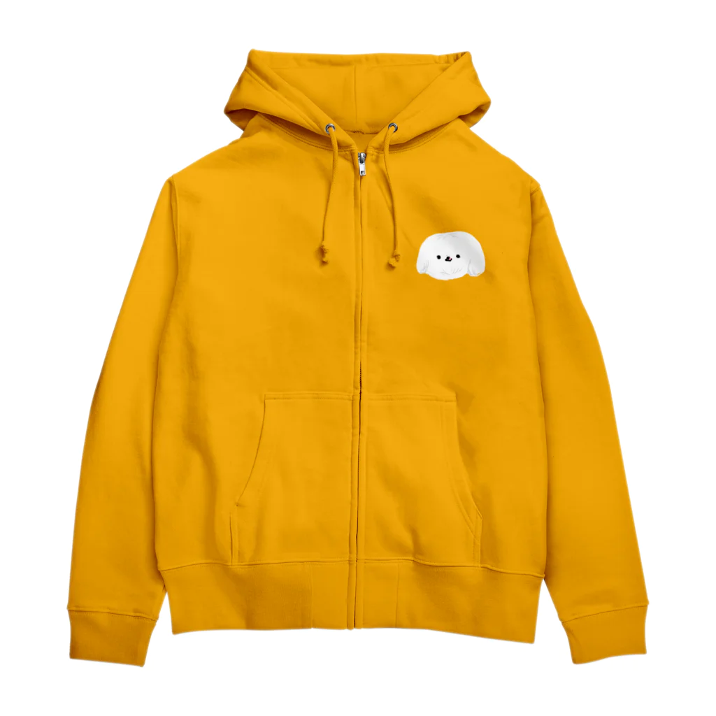 テレパシーズー犬のはなぺろぺろ Zip Hoodie