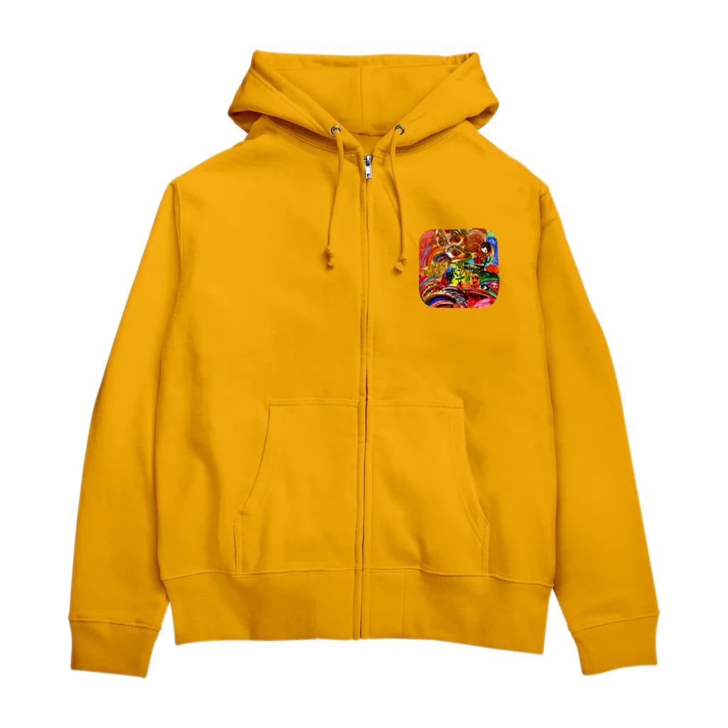 タパイ屋の四ツ目カオス Zip Hoodie