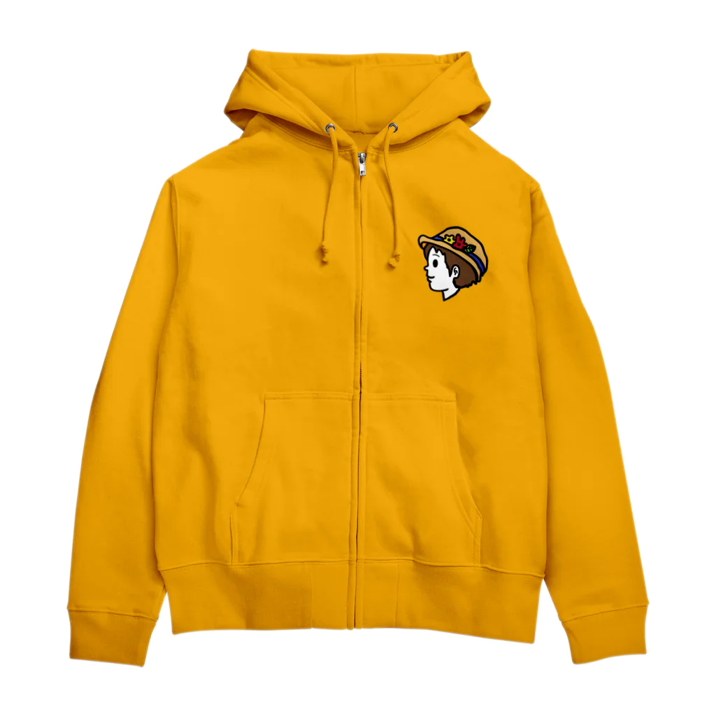 万枚ちゃんのフランシス Zip Hoodie