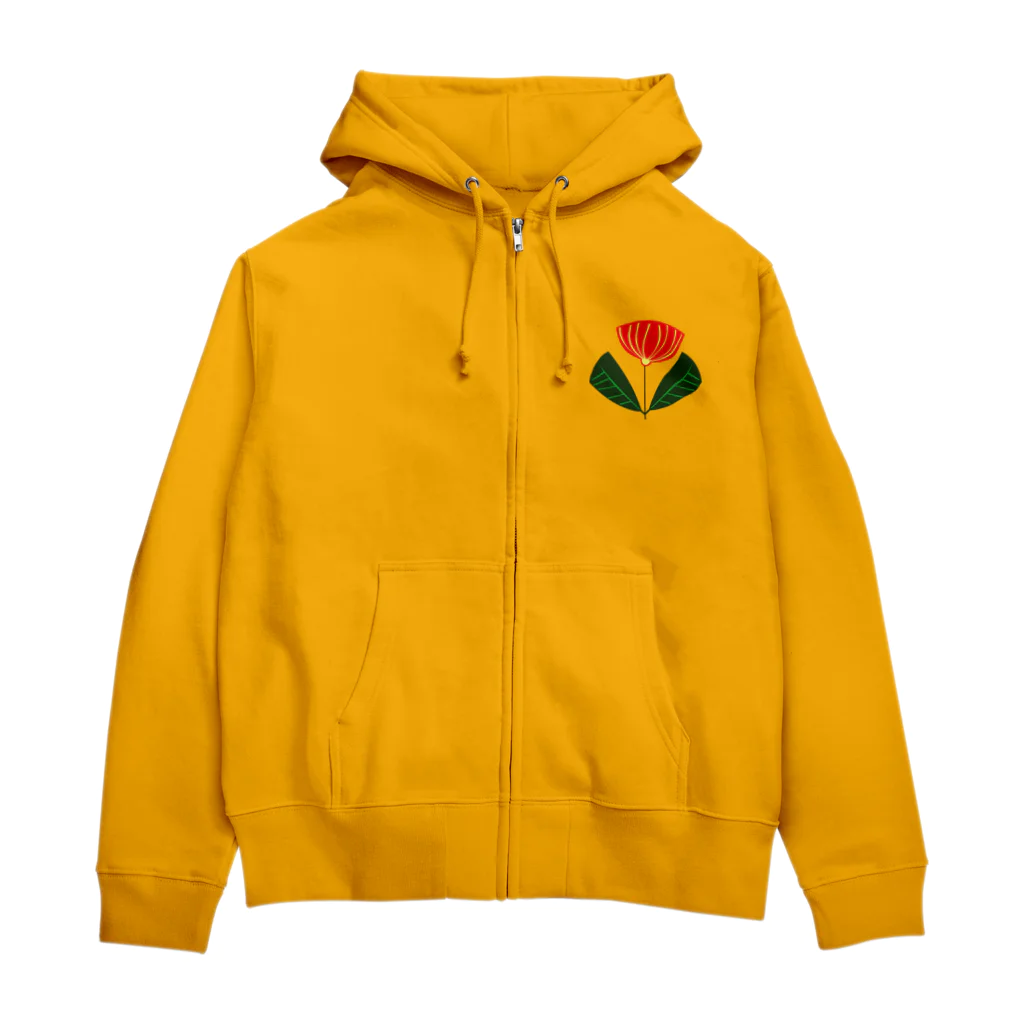 isao130の花一輪-Ⅳ Zip Hoodie