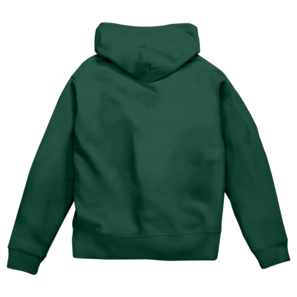 LalaHangeulのTOAD (ヒキガエル) 英字バージョン Zip Hoodie