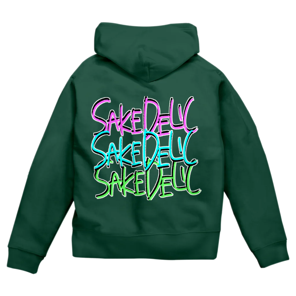 くまの中の人のSAKEDELIC Zip Hoodie