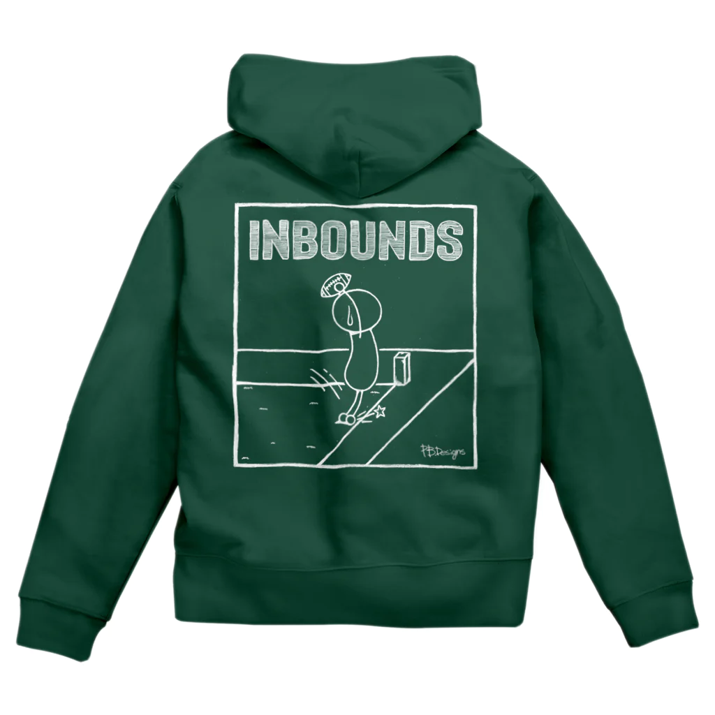 PB.DesignsのPBスティック君　inbounds ジップパーカー