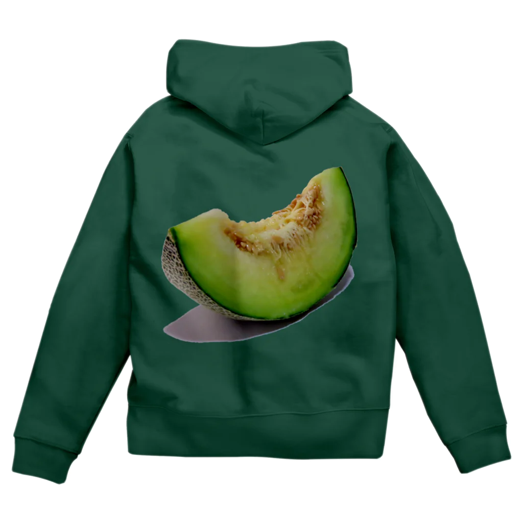 でおきしりぼ子の実験室のMELON-Ready to eat. Zip Hoodie