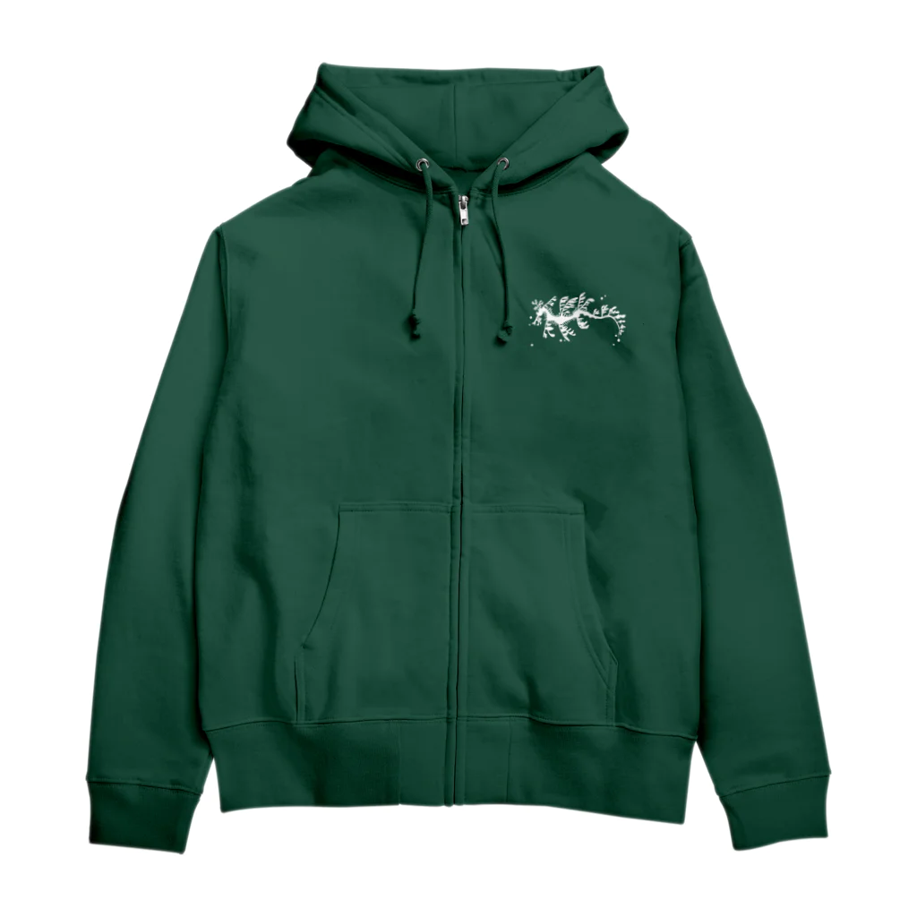 栗坊屋のリーフィーシードラゴン Zip Hoodie