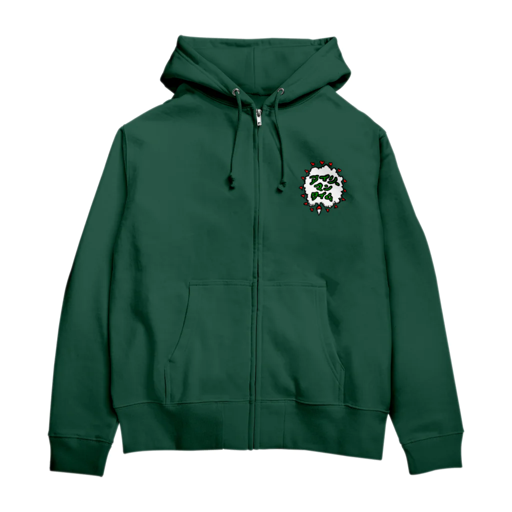 ポンコツホンポのHerb A Good Life (煙) Zip Hoodie