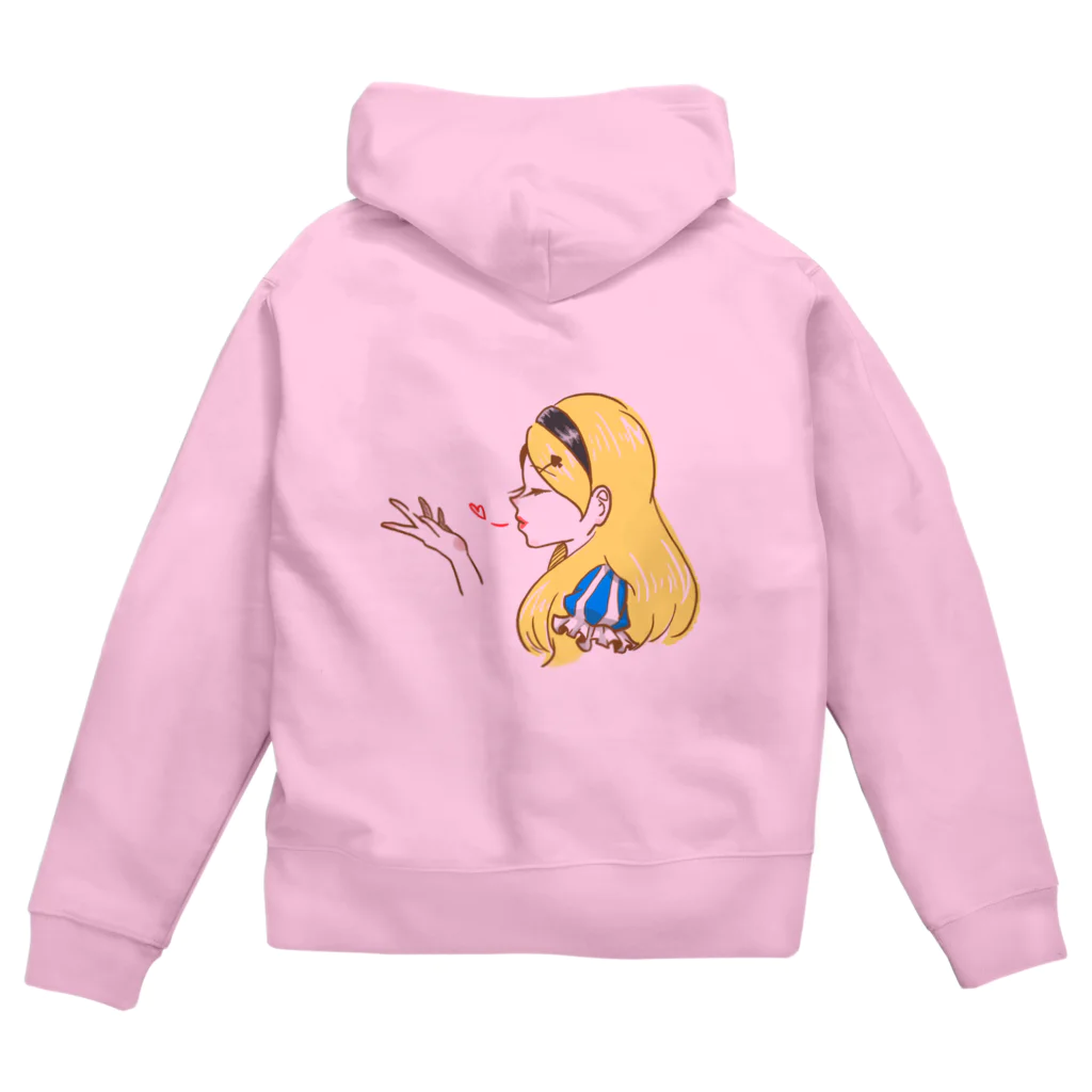 Lucy*の恋するアリスちゃん Zip Hoodie