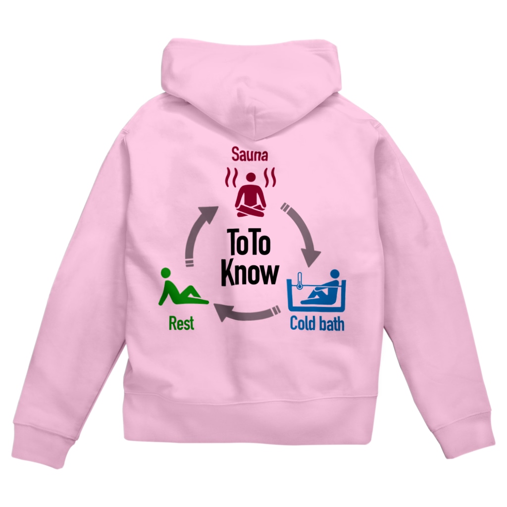 くいなの母の整う Zip Hoodie