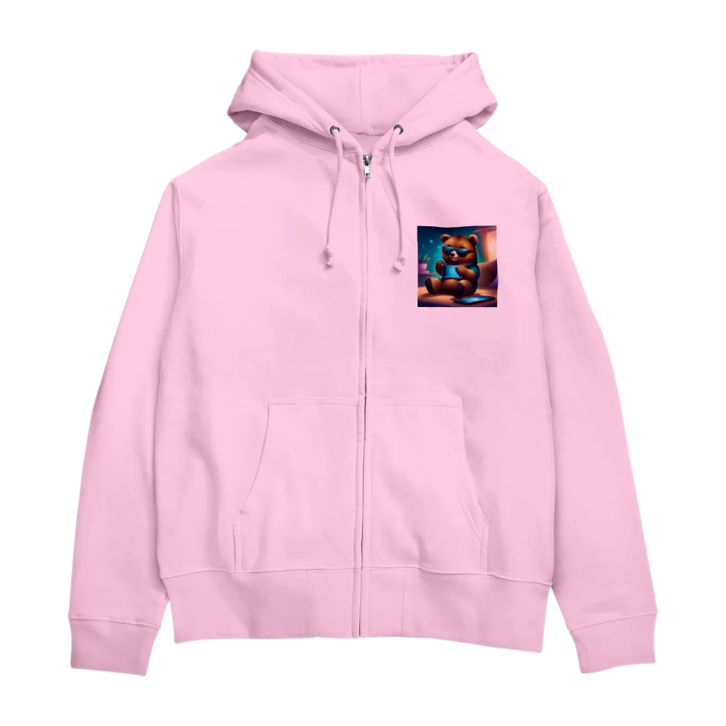 リノトのゲムグリベア Zip Hoodie