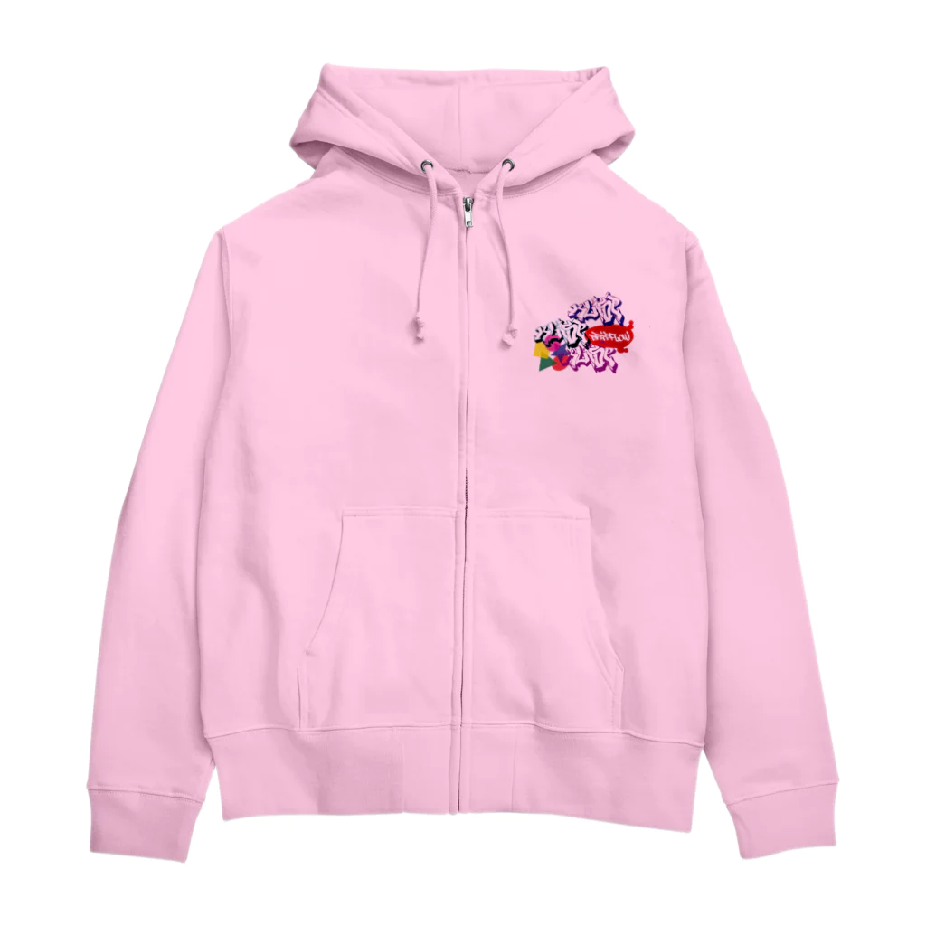 DRIPFLOWの甘いお菓子 Zip Hoodie