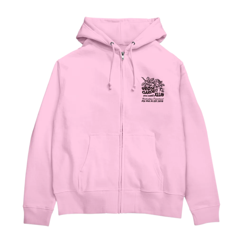 Samurai GardenサムライガーデンのΨΦΠ園芸クラブ Zip Hoodie