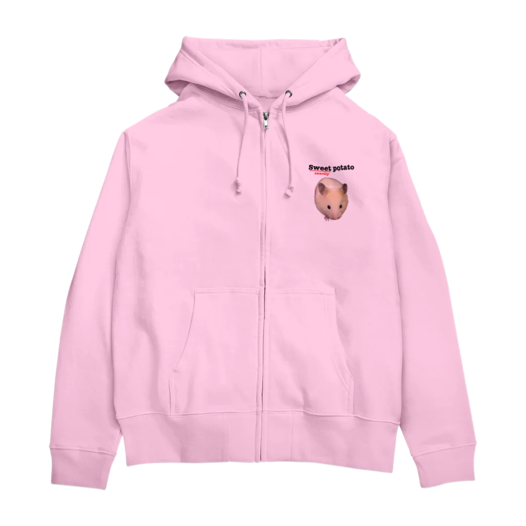 鶏五目ちゃんのさつまいも Zip Hoodie