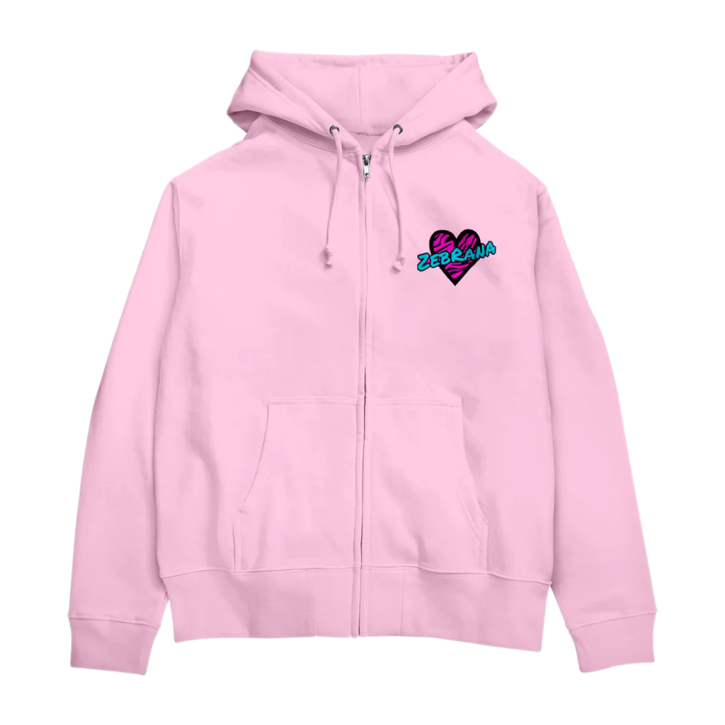 ZebRana 💜🍒のZebRana Zip Hoodie