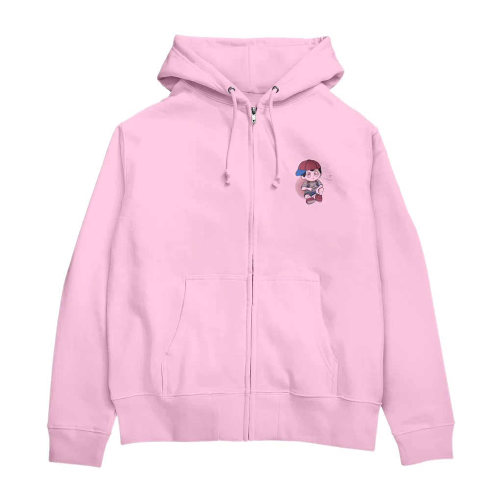 K91❤️のケムリ "Chilly" Children Ⅰ (420) Zip Hoodie