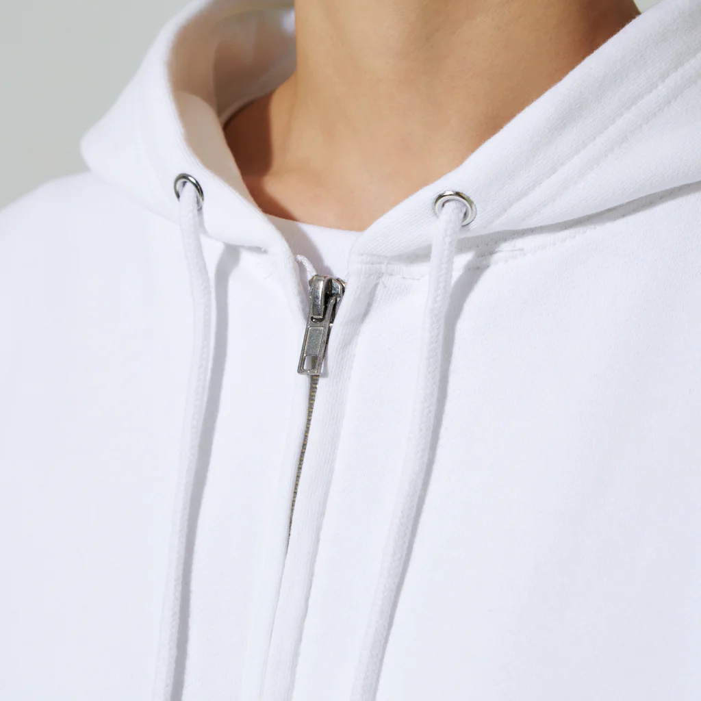 Mark Squier Design SUZURI店のPOP UP HEART Zip Hoodie:zipper