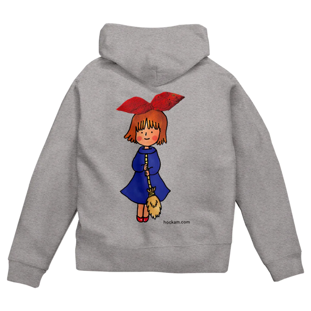 ほっかむねこ屋（アトリエほっかむ）の魔女 Zip Hoodie