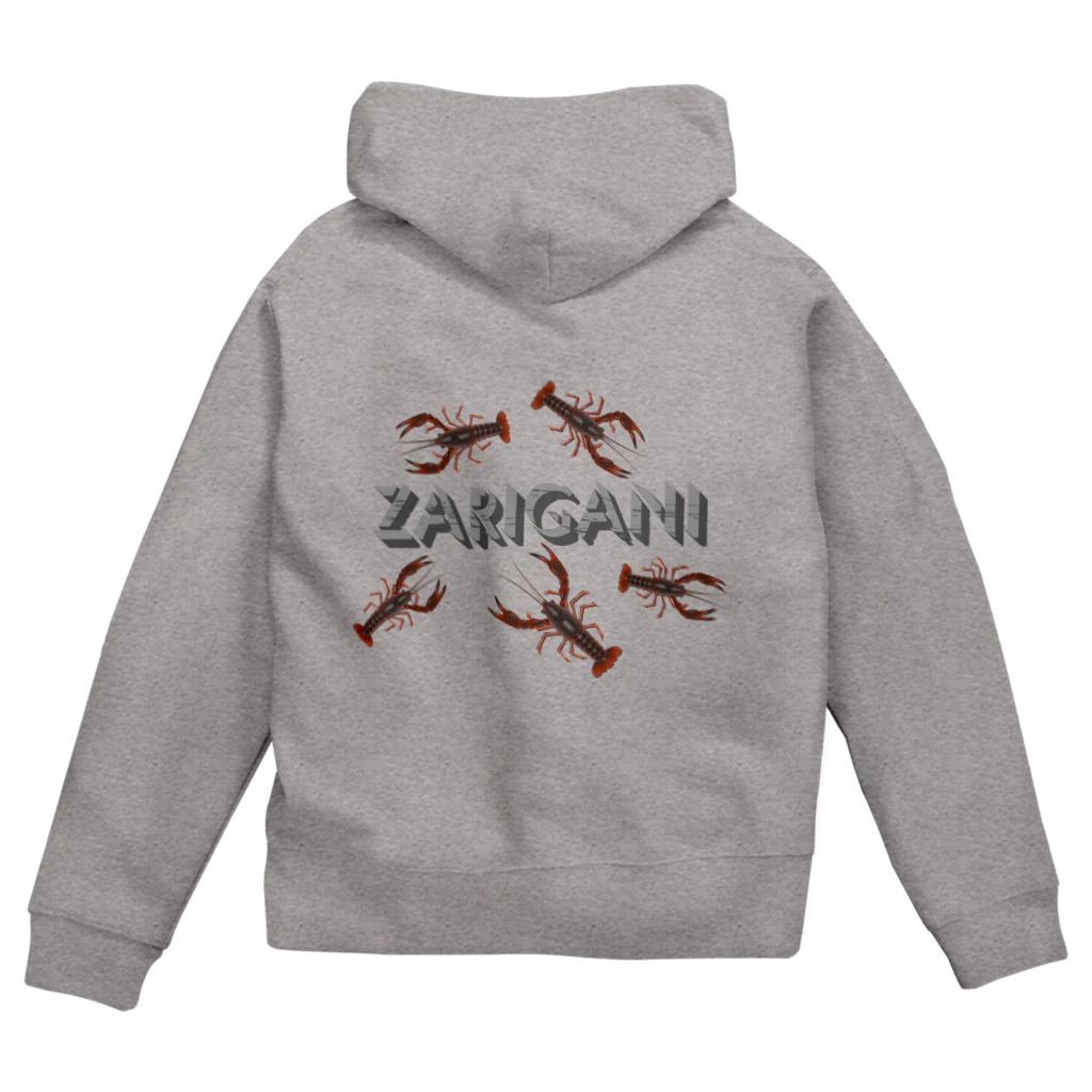 猫と釣り人のZARIGANI_C_1 Zip Hoodie