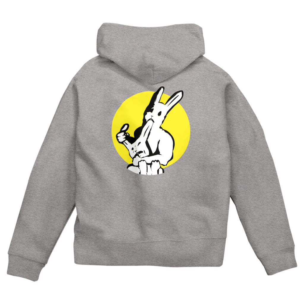 LONESOME TYPE ススの共喰い🐰（ウサギ） Zip Hoodie