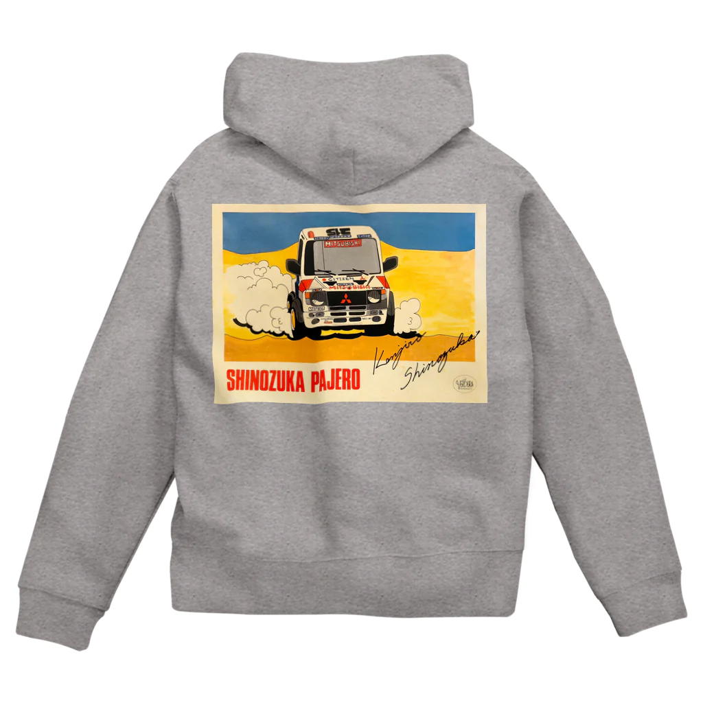 LKP Shop（受注生産アイテム支店）の1988DAKAR 215 PAJERO  Zip Hoodie