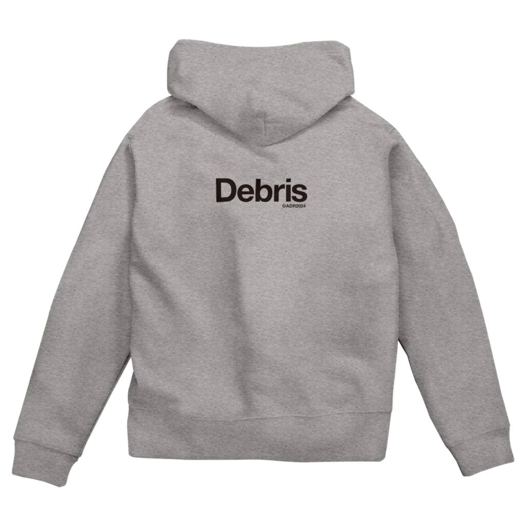 A.D.RのDebris _hoodie Zip Hoodie