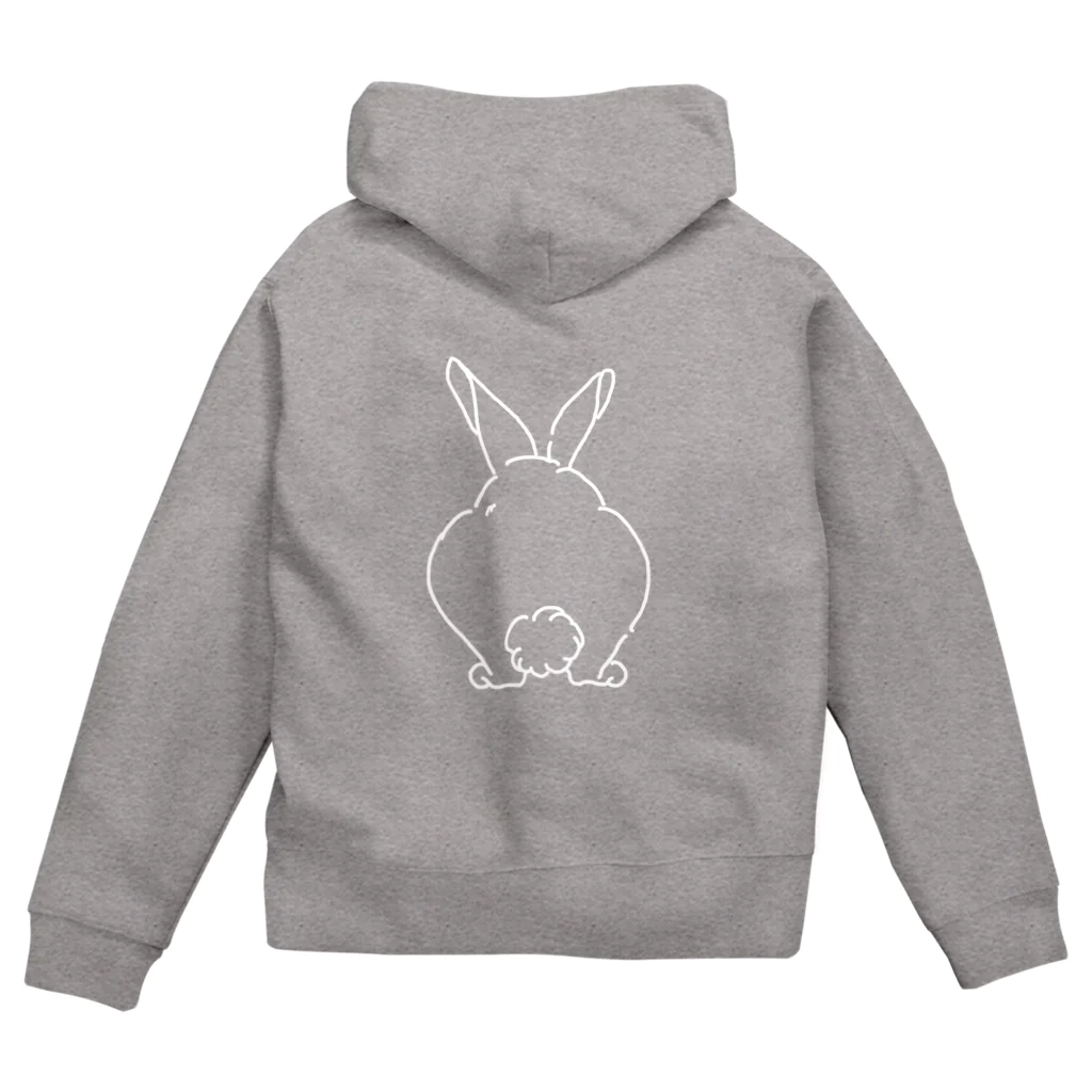 さくら もたけのおしり干支シリーズ_卯ver. Zip Hoodie