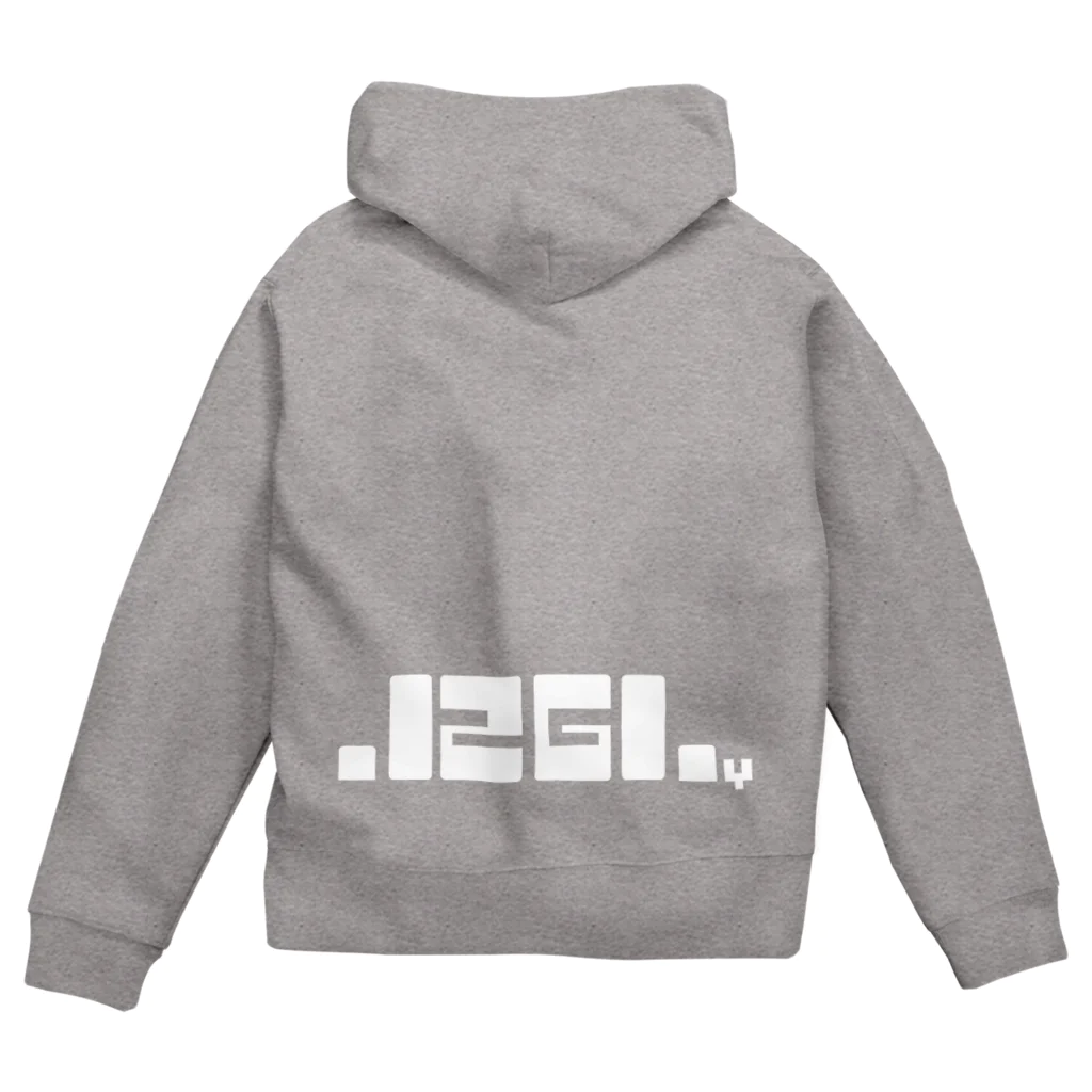 amamitsukiのグレーパーカー Zip Hoodie