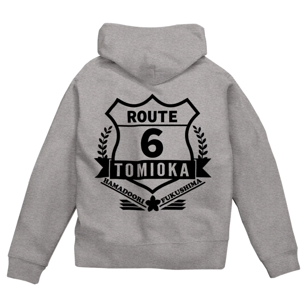 KUMA DESIGIN WORKSのROUTE6 富岡ver. -サクラ- Zip Hoodie