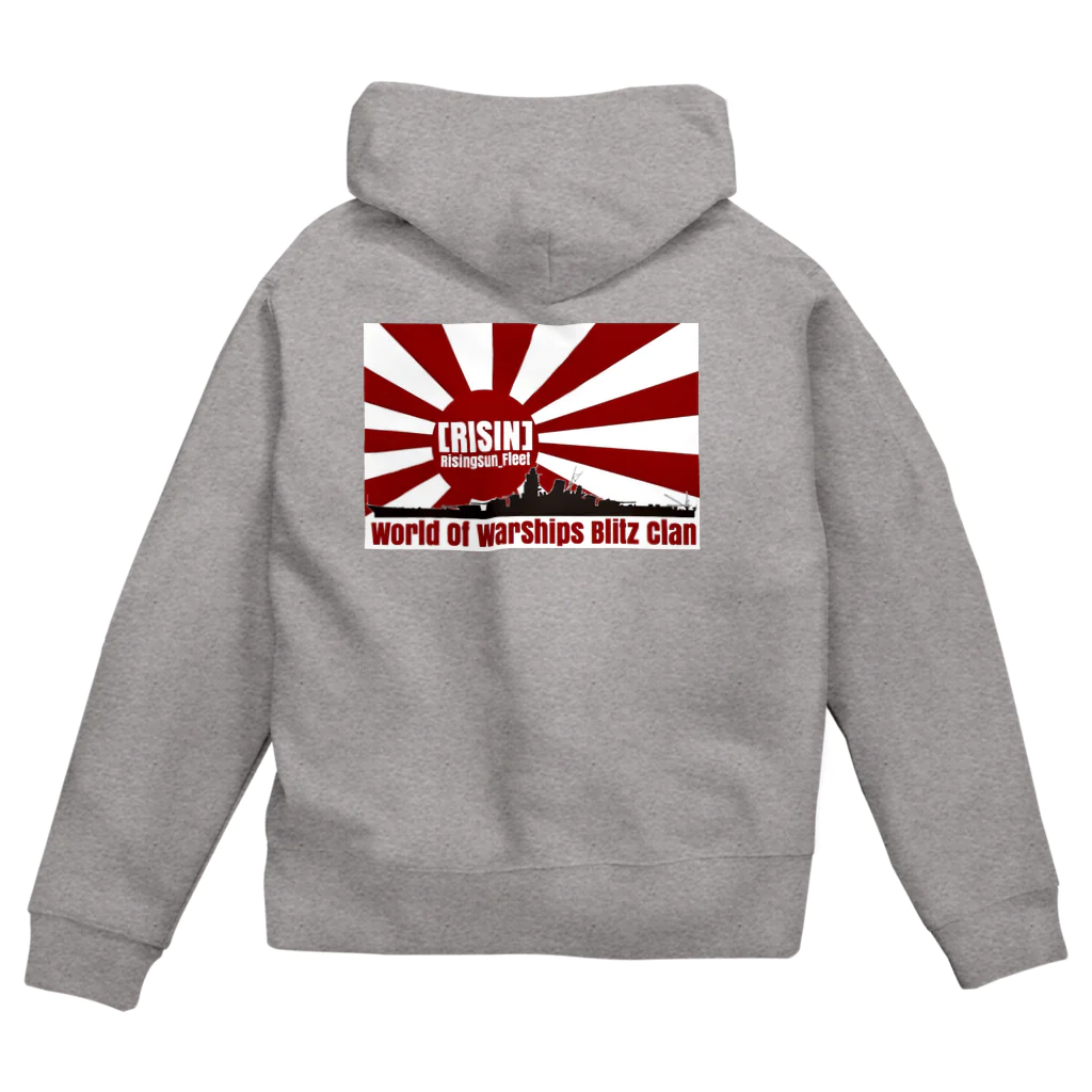 RISIN艦隊オフィシャルショップのRISIN艦隊 Zip Hoodie