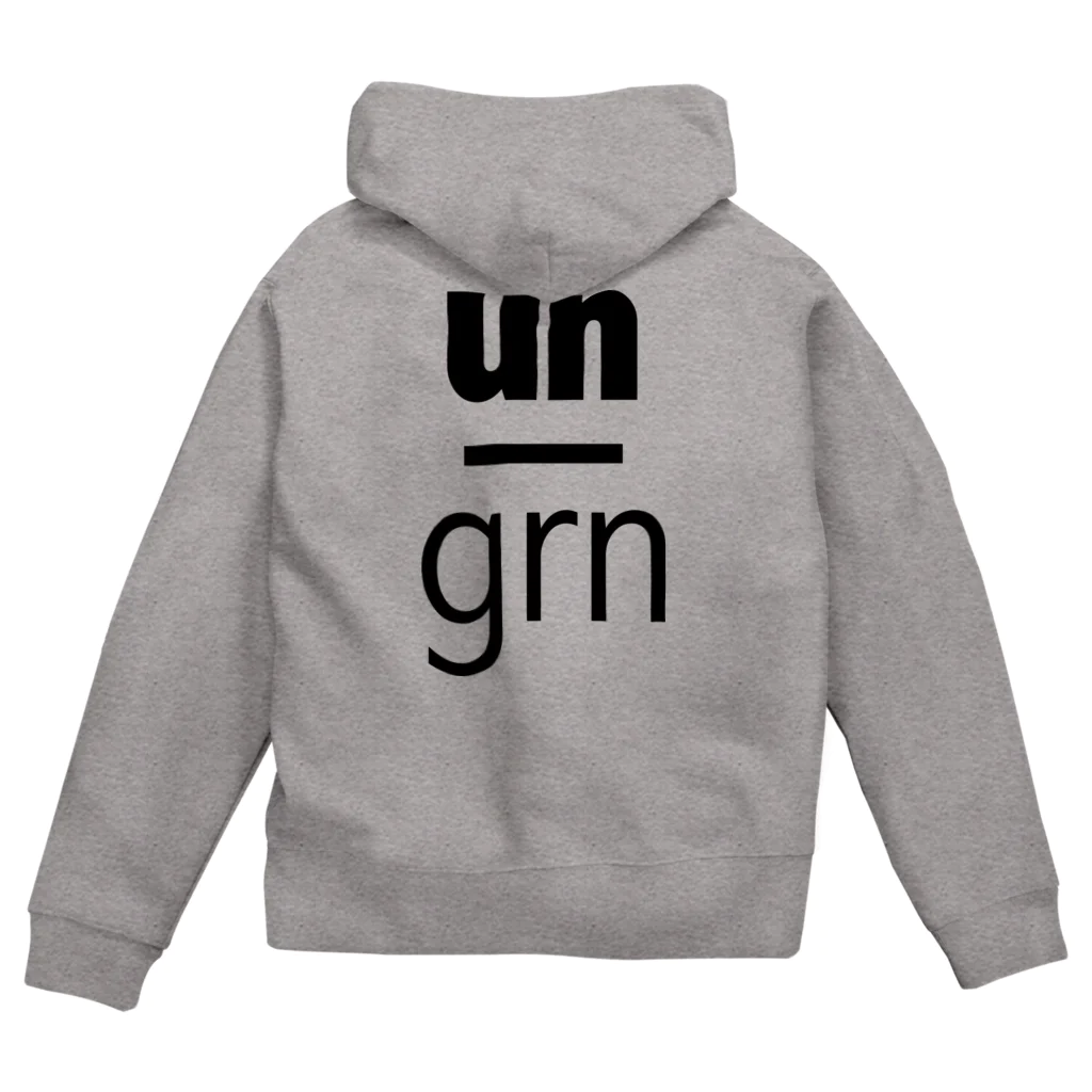 un_grn (月刊アングラ)のun_grn Zip Hoodie