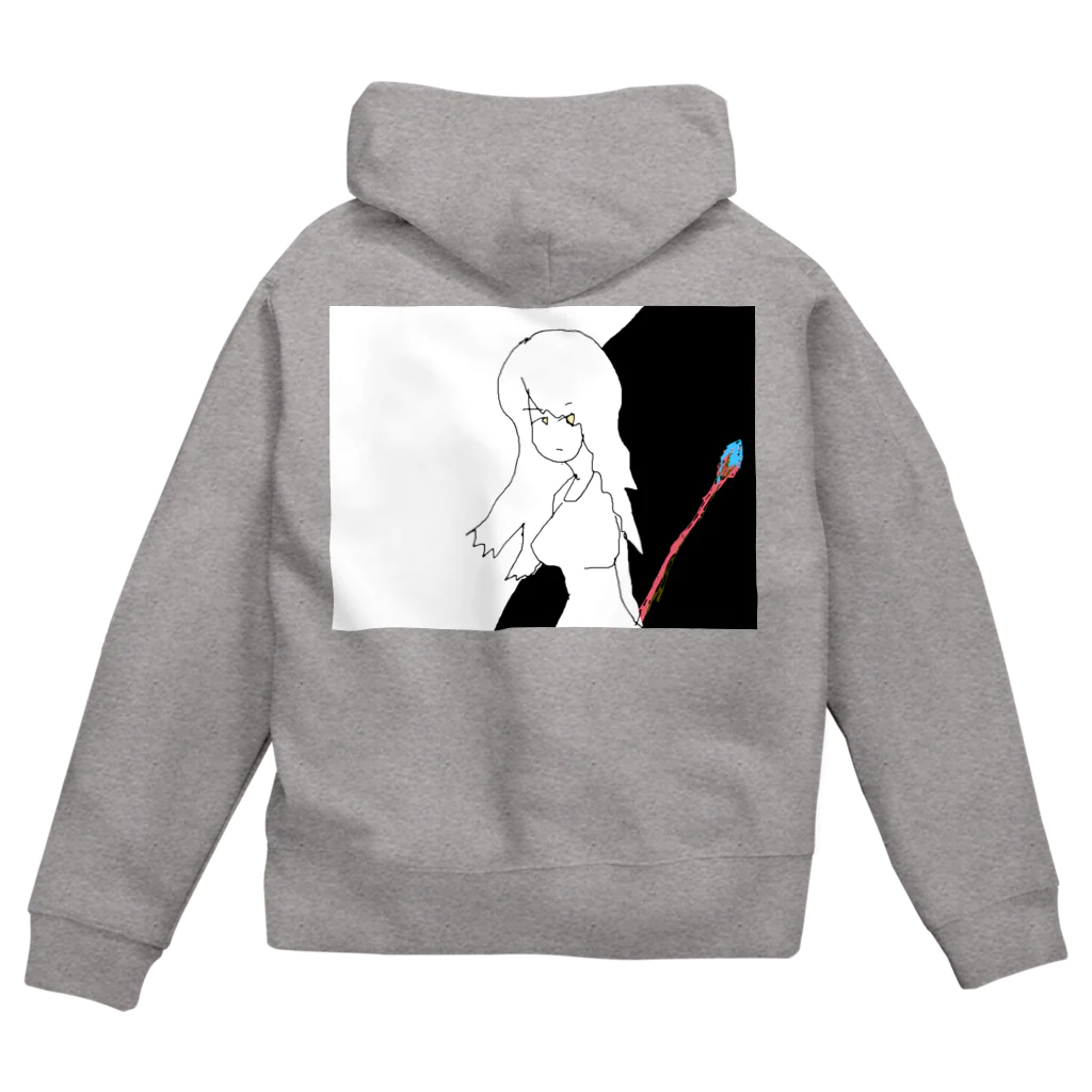 水草の魔女02 Zip Hoodie