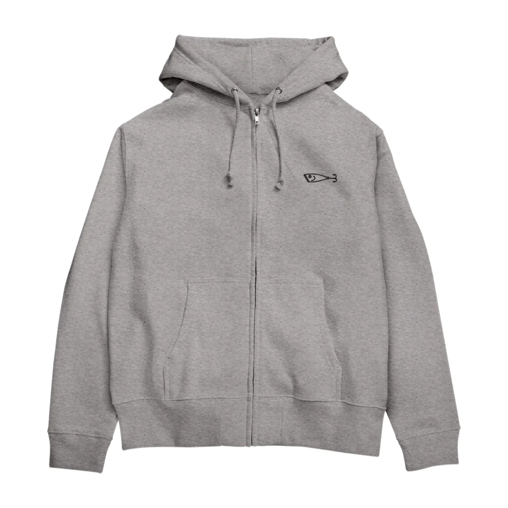 elephant-fishのシンプルアー３ Zip Hoodie