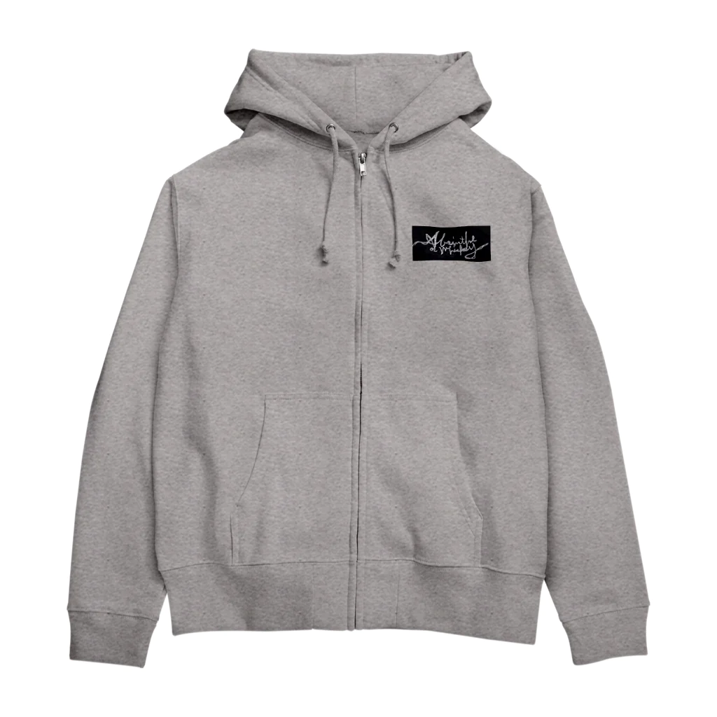 dragon-のウイスキー Zip Hoodie