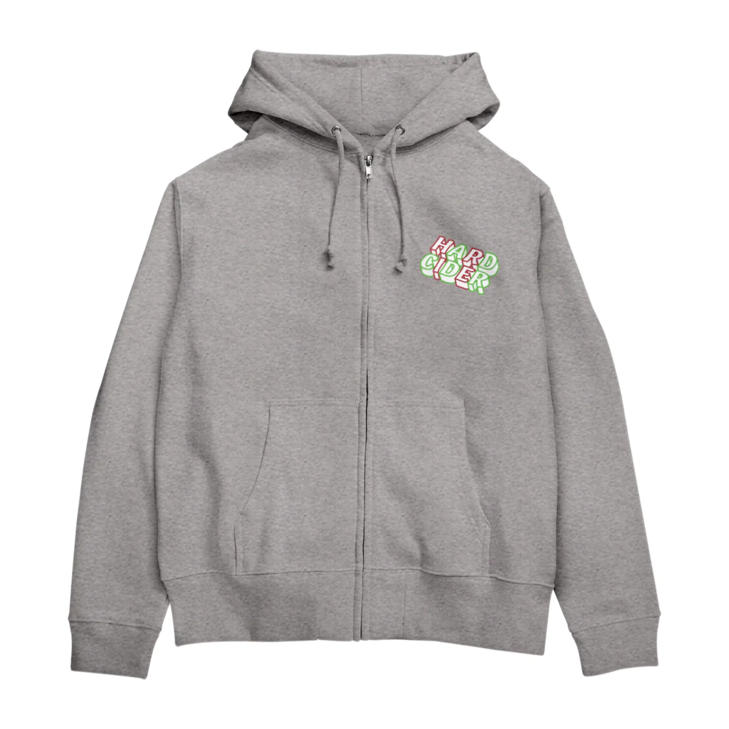 KAWAGOE GRAPHICSのハードサイダーななめ上 Zip Hoodie