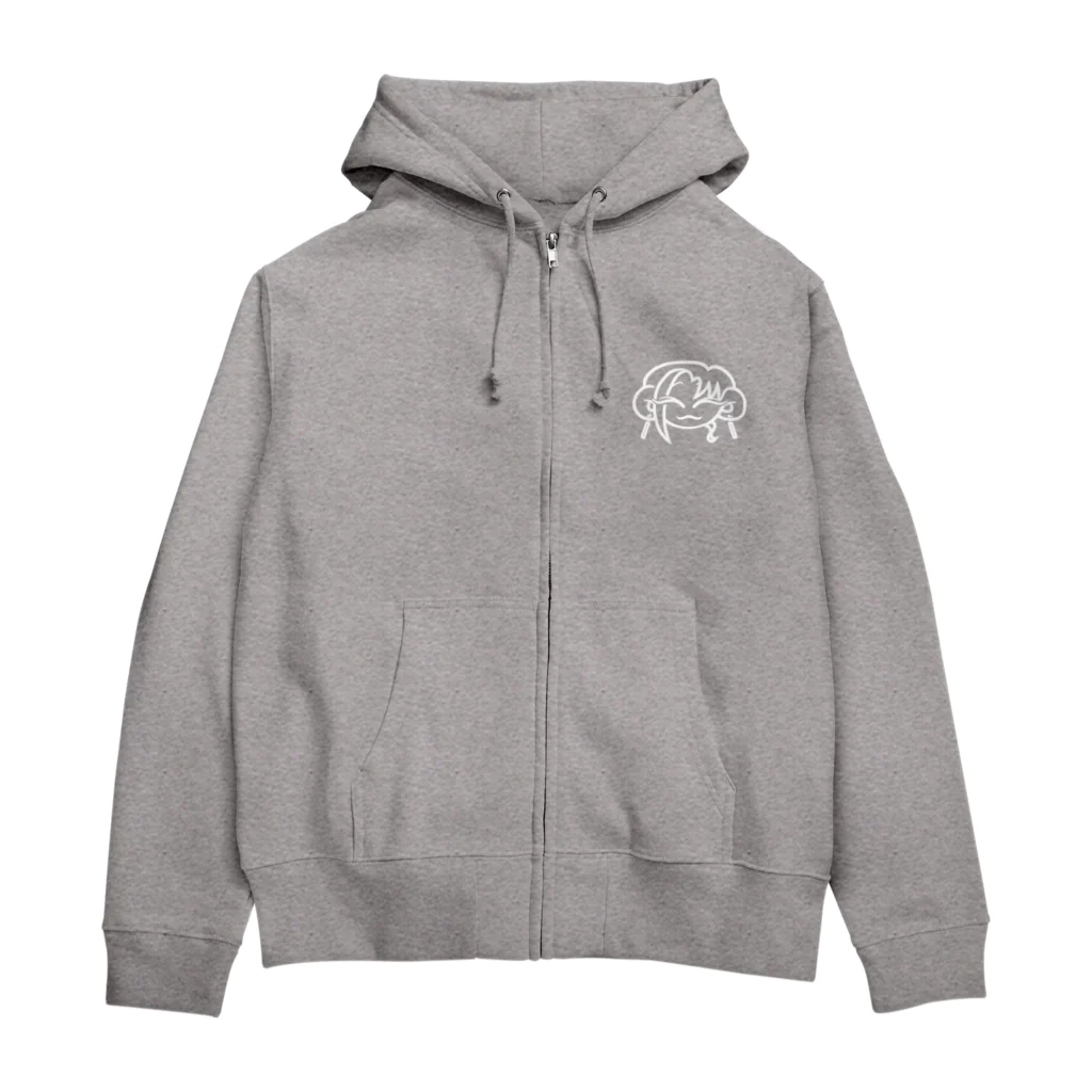 ZAKIWOMISEのちいちゃリュウ Zip Hoodie