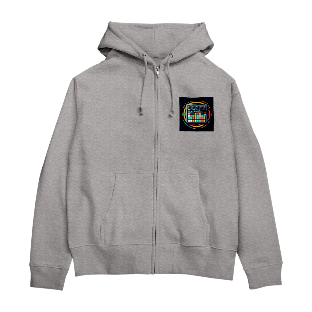 Team BlackPadsの24H-Padlife|Team Blackpads x Urinamiコラボシリーズ Zip Hoodie