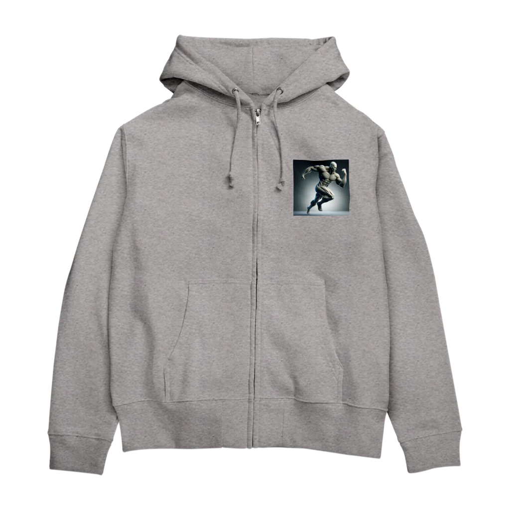 -SSK-の美体 Zip Hoodie