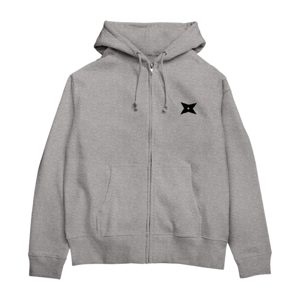 ヒガンバナの手裏剣 Zip Hoodie