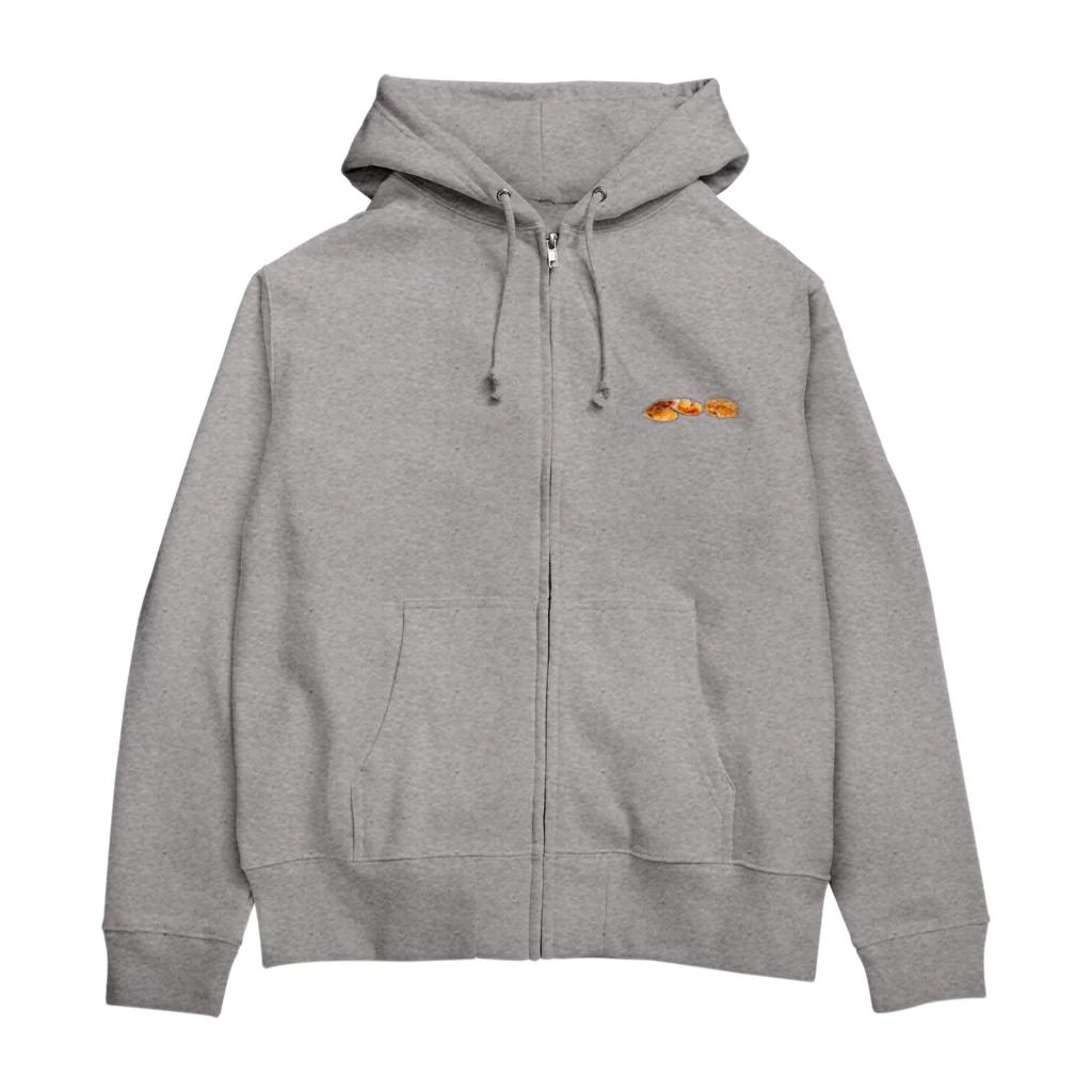 ZUUUUMの焼きたてホタテ Zip Hoodie