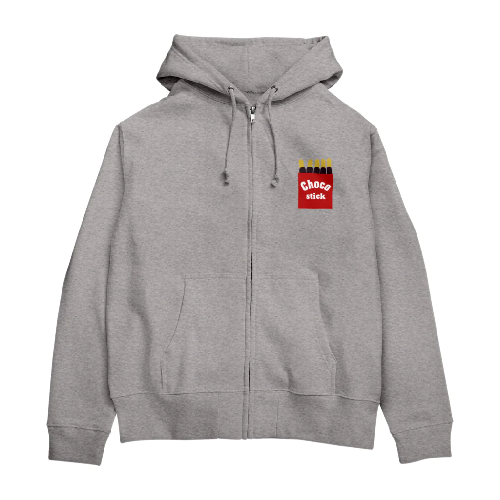 キッズモード某のチョコスティック Zip Hoodie