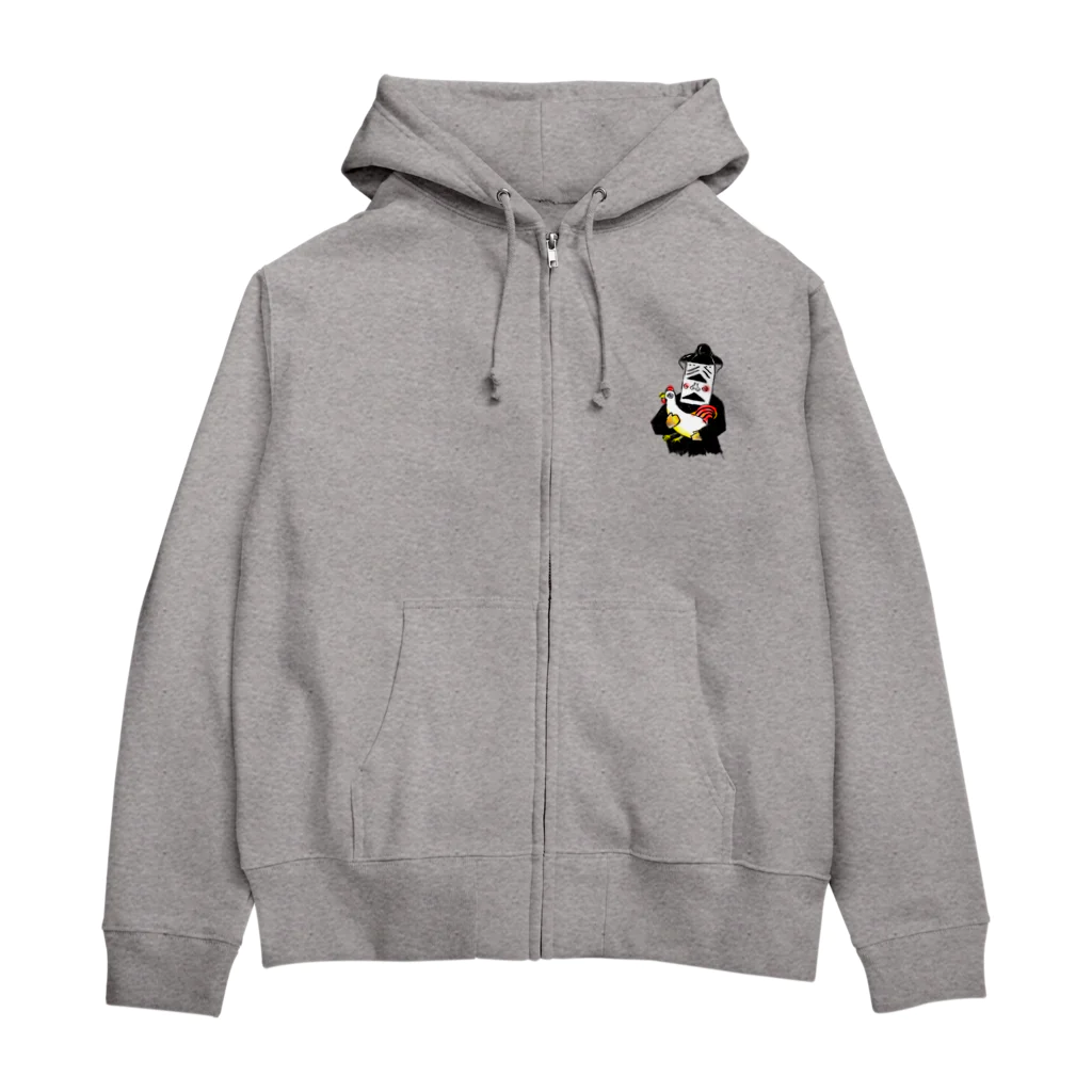 Kokuzoの「これじゃ、商売にならねぇ。元締を呼んでこい」 Zip Hoodie