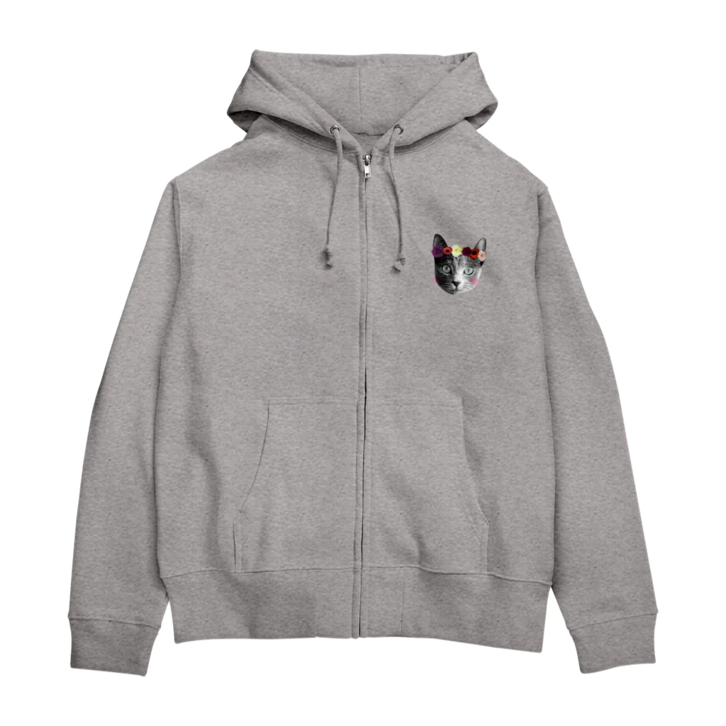 ミミルナのおめかしミミ Zip Hoodie