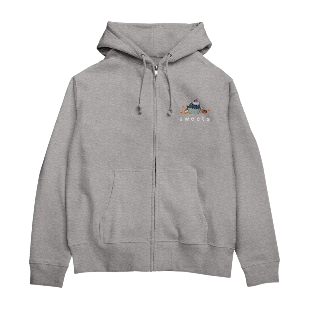 チドリアシ🌈のスイーツヤタちゃん Zip Hoodie