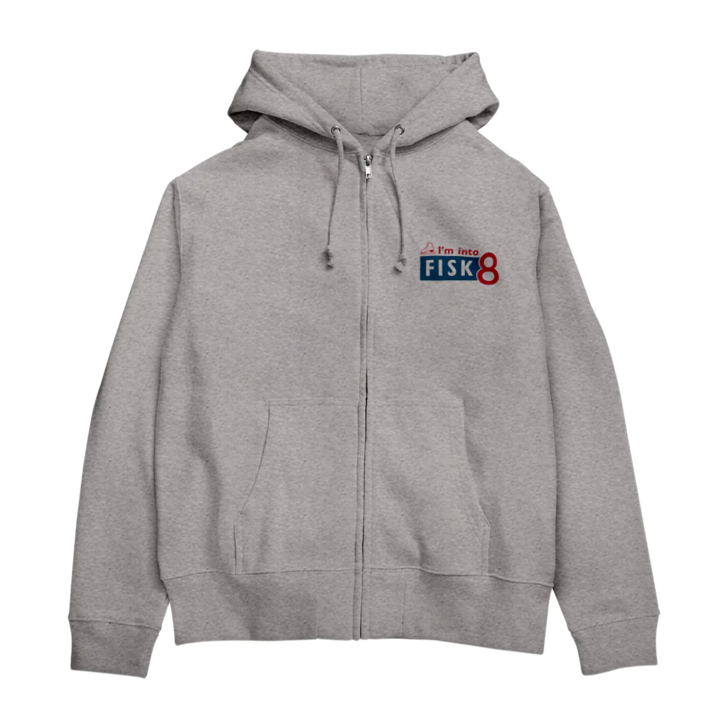 rd-T（フィギュアスケートデザイングッズ）のI'm into FISK8_nv Zip Hoodie