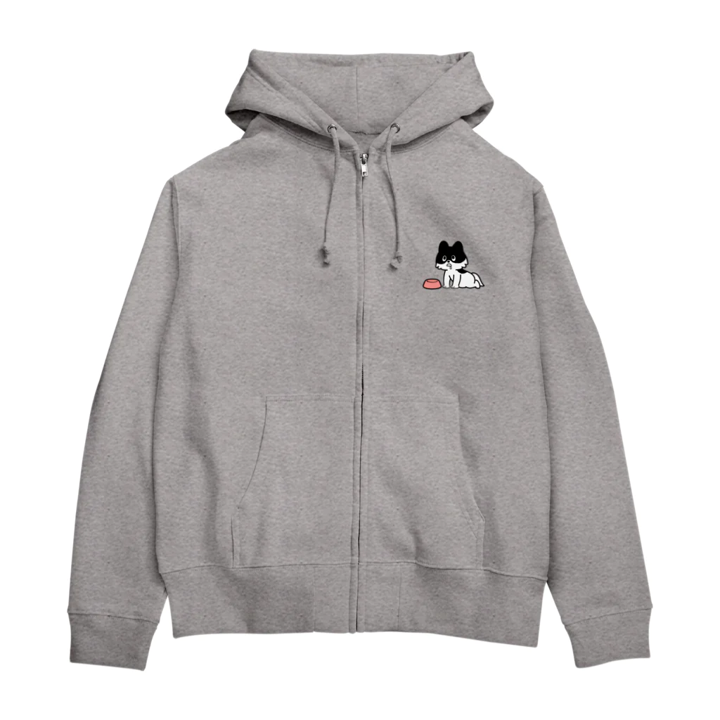 チャーナのアイテムショップのよだれ犬 Zip Hoodie