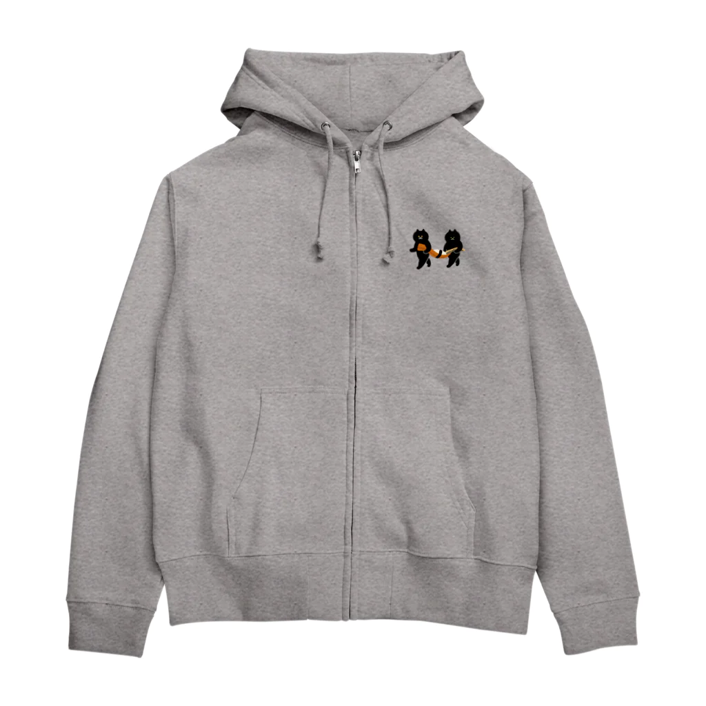 SUIMINグッズのお店の穴子ブラザーズ Zip Hoodie