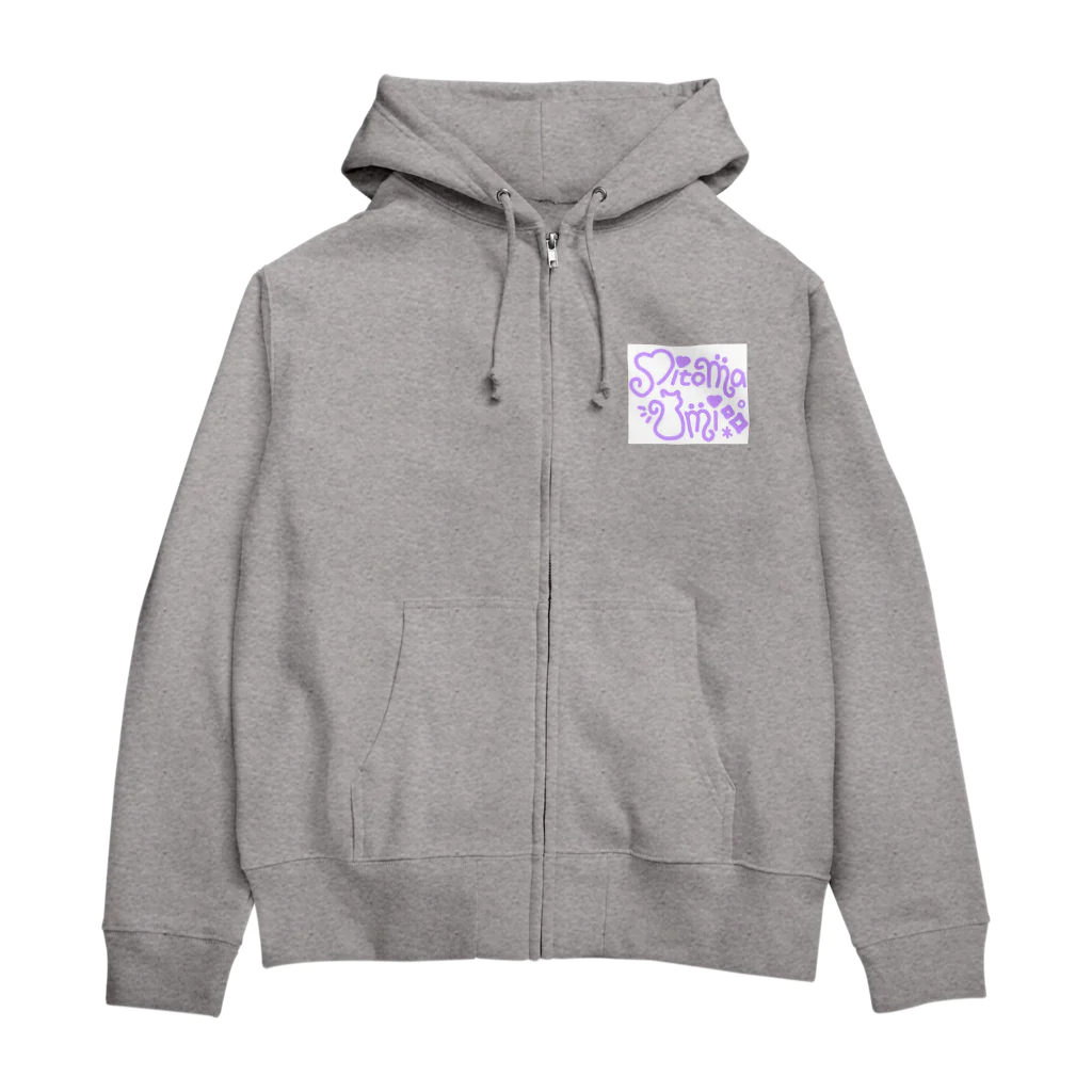 みとまうみの可愛いアピールの激しい三苫ロゴ Zip Hoodie