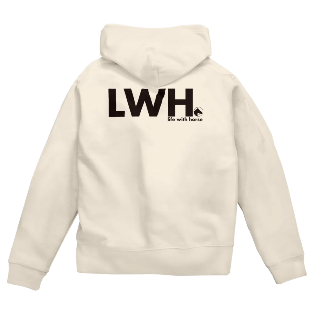 うまやさんのLWH ジップパーカー